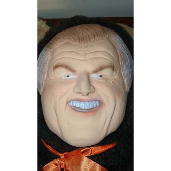 Vintage Ted Kennedy 1980 Presidential Candidate Teddy Bear W org ribbon Rare! - Picture 3 of 9